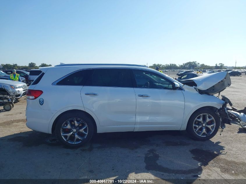 2017 Kia Sorento 3.3L Sx VIN: 5XYPK4A57HG312736 Lot: 40657701