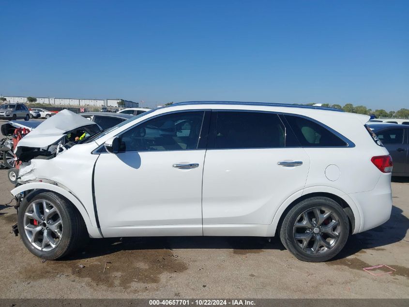 2017 Kia Sorento 3.3L Sx VIN: 5XYPK4A57HG312736 Lot: 40657701