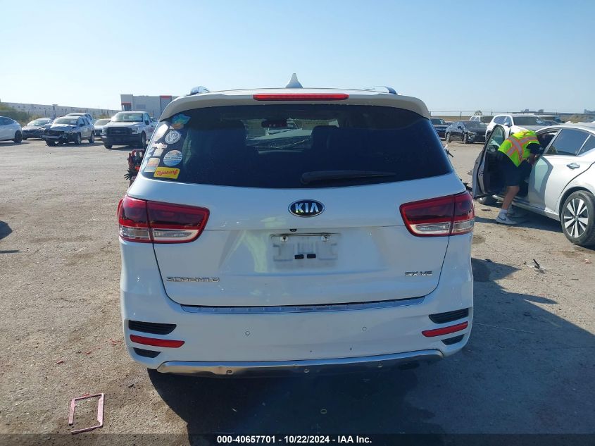 2017 Kia Sorento 3.3L Sx VIN: 5XYPK4A57HG312736 Lot: 40657701