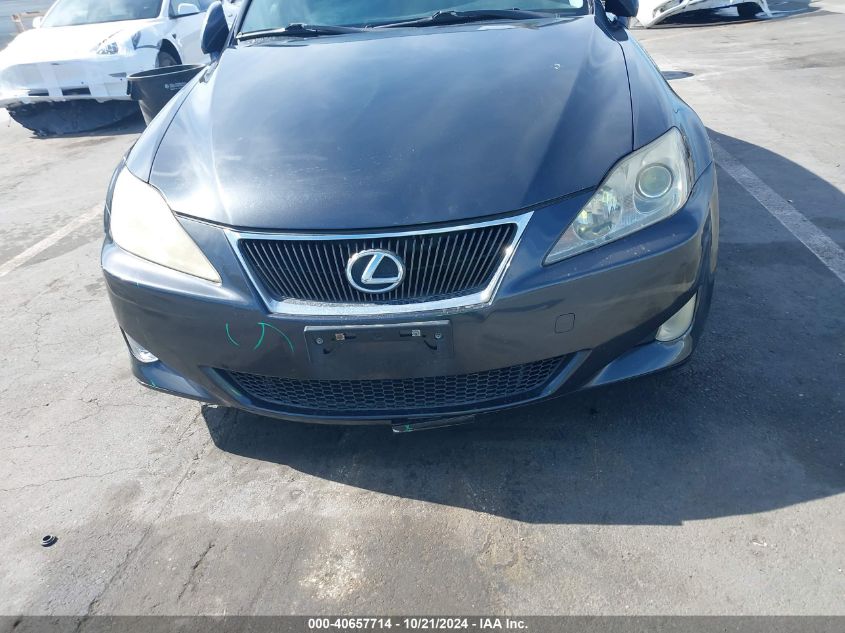 2007 Lexus Is 250 VIN: JTHBK262375028197 Lot: 40657714