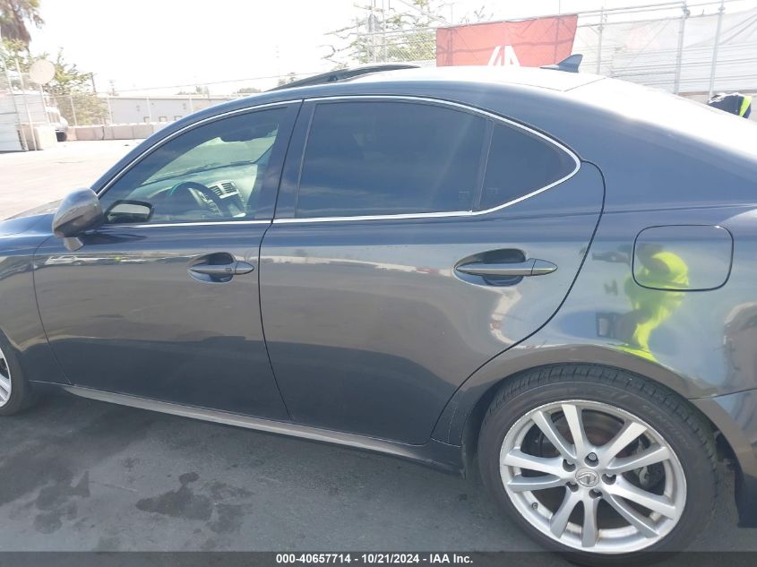 2007 Lexus Is 250 VIN: JTHBK262375028197 Lot: 40657714