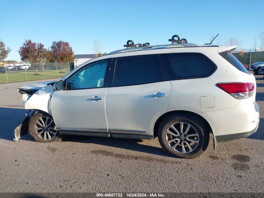 2016 Nissan Pathfinder S/Sv/Sl/Platinum VIN: 5N1AR2MMXGC626646 Lot: 40657722