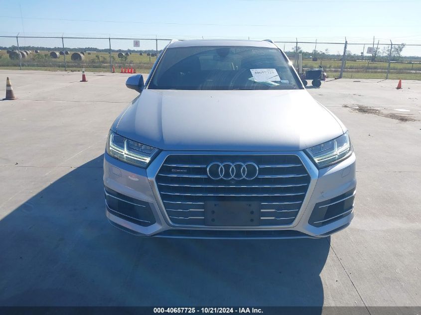 2018 Audi Q7 3.0T Premium VIN: WA1LAAF70JD051281 Lot: 40657725