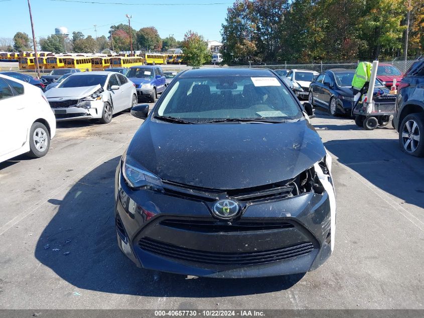 2017 Toyota Corolla Le VIN: 5YFBURHE5HP652549 Lot: 40657730