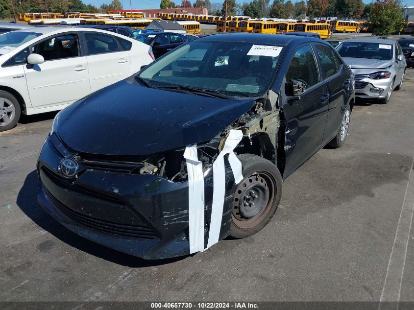 2017 Toyota Corolla Le VIN: 5YFBURHE5HP652549 Lot: 40657730