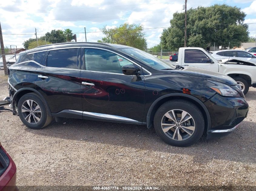 2020 Nissan Murano Sv VIN: 5N1AZ2BSXLN170180 Lot: 40657774