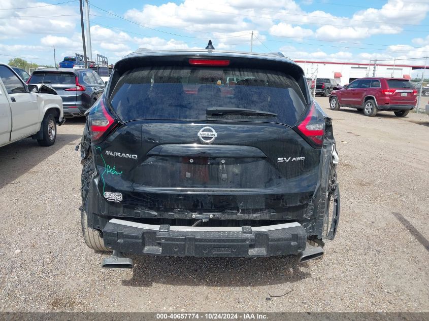 2020 Nissan Murano Sv VIN: 5N1AZ2BSXLN170180 Lot: 40657774