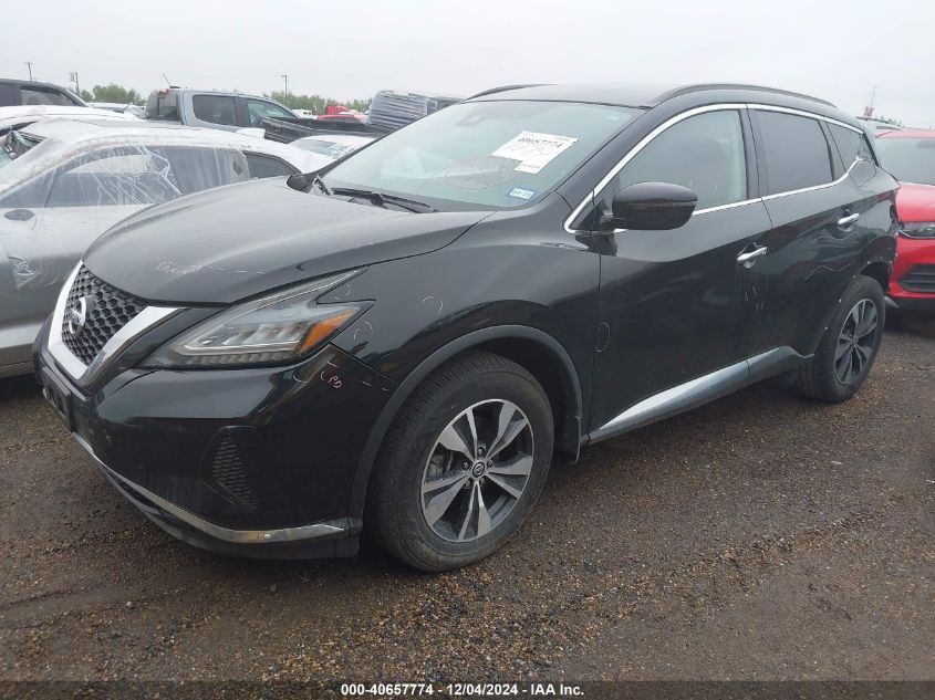 VIN 5N1AZ2BSXLN170180 2020 Nissan Murano, Sv Intell... no.2