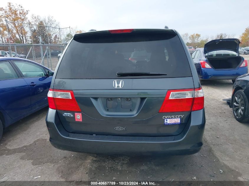 2005 Honda Odyssey Ex VIN: 5FNRL384X5B088135 Lot: 40657789