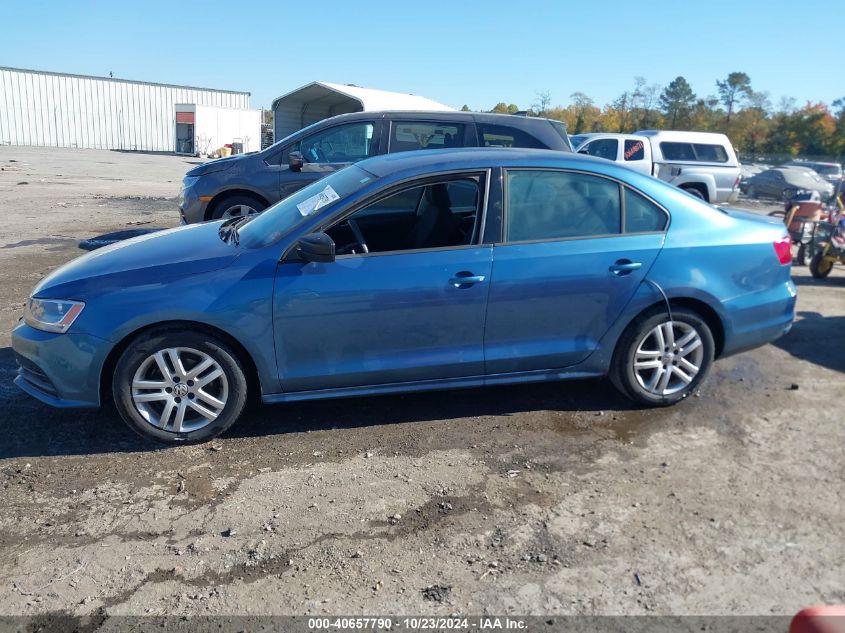 2015 Volkswagen Jetta 2.0L S VIN: 3VW2K7AJXFM351164 Lot: 40657790