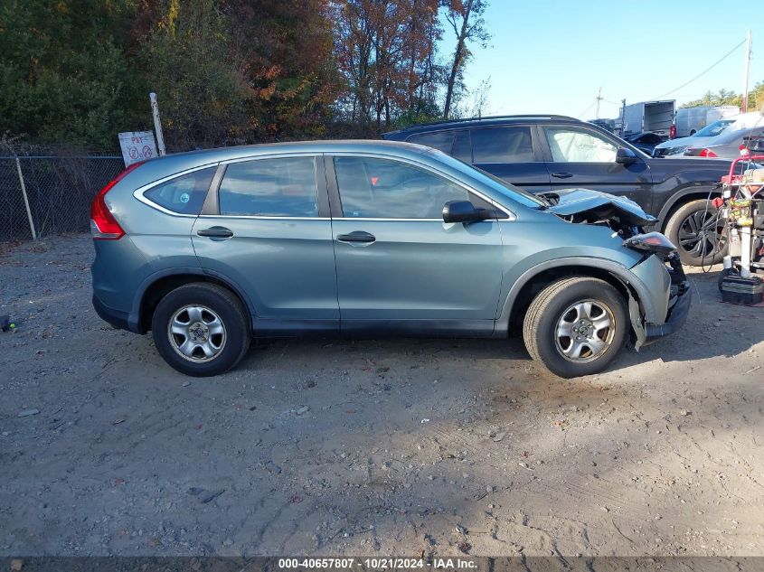 2012 Honda Cr-V Lx VIN: 2HKRM4H34CH601663 Lot: 40657807