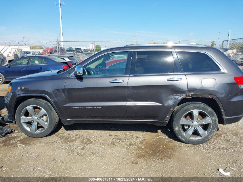 2015 Jeep Grand Cherokee Overland VIN: 1C4RJECG6FC192932 Lot: 40657811