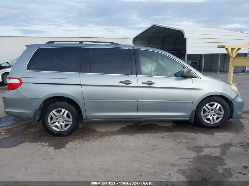 2007 Honda Odyssey Ex-L VIN: 5FNRL38797B093470 Lot: 40657821