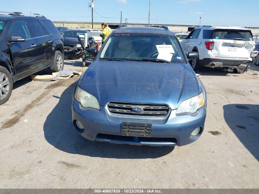 2007 Subaru Outback 2.5I VIN: 4S4BP61C376300893 Lot: 40657835