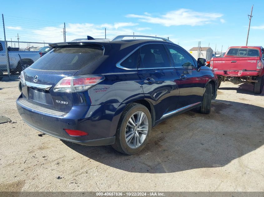 VIN 2T2ZK1BA8FC154849 2015 Lexus RX, 350 no.4