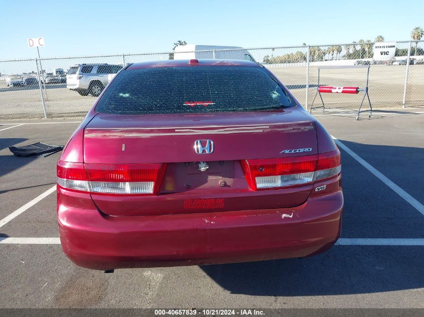 2004 Honda Accord 3.0 Ex VIN: 1HGCM66544A080492 Lot: 40657839