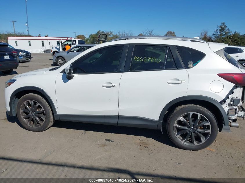 2016 Mazda Cx-5 Gt VIN: JM3KE4DY2G0705899 Lot: 40657840