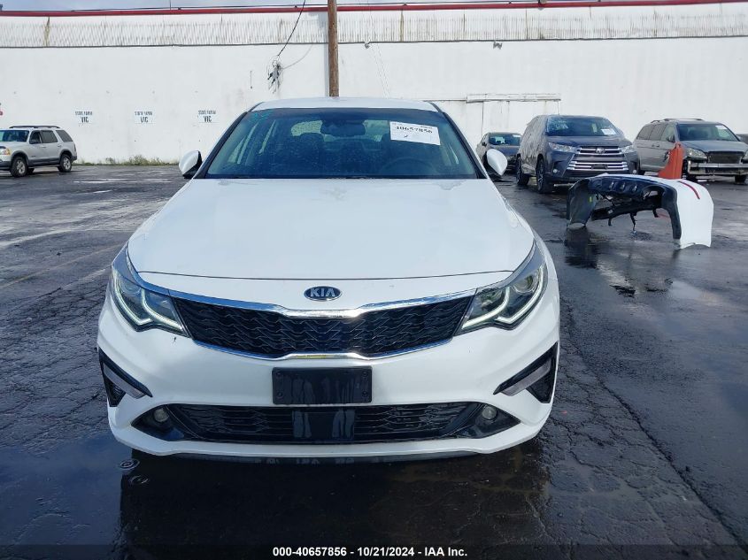 2019 Kia Optima Ex VIN: 5XXGU4L12KG339634 Lot: 40657856