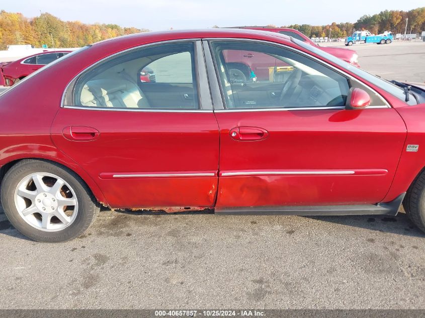 2000 Mercury Sable Ls Premium VIN: 1MEFM55S1YG609721 Lot: 40657857