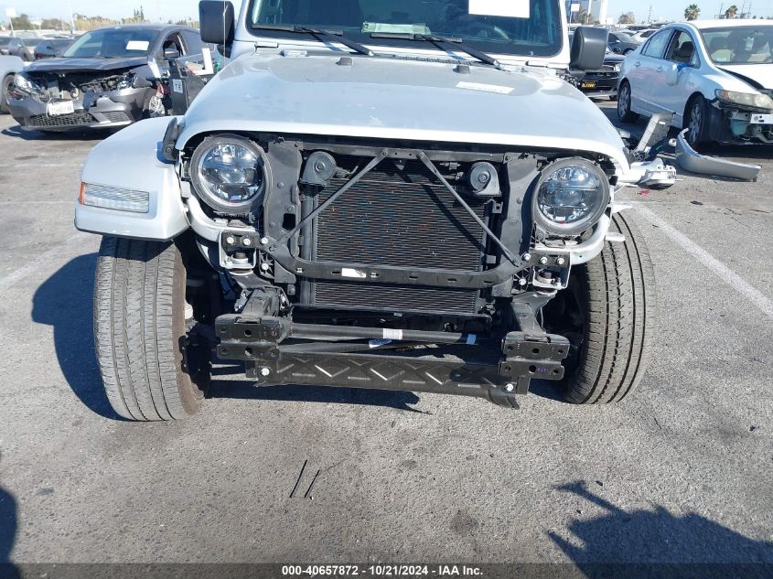 2023 Jeep Wrangler 4Xe Sahara 4X4 VIN: 1C4JJXP63PW514081 Lot: 40657872