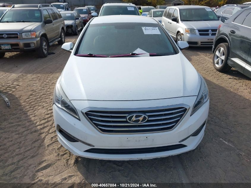 2015 Hyundai Sonata Se VIN: 5NPE24AF2FH022930 Lot: 40657884