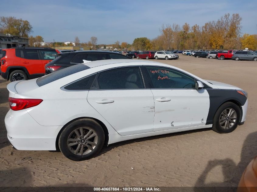 2015 Hyundai Sonata Se VIN: 5NPE24AF2FH022930 Lot: 40657884