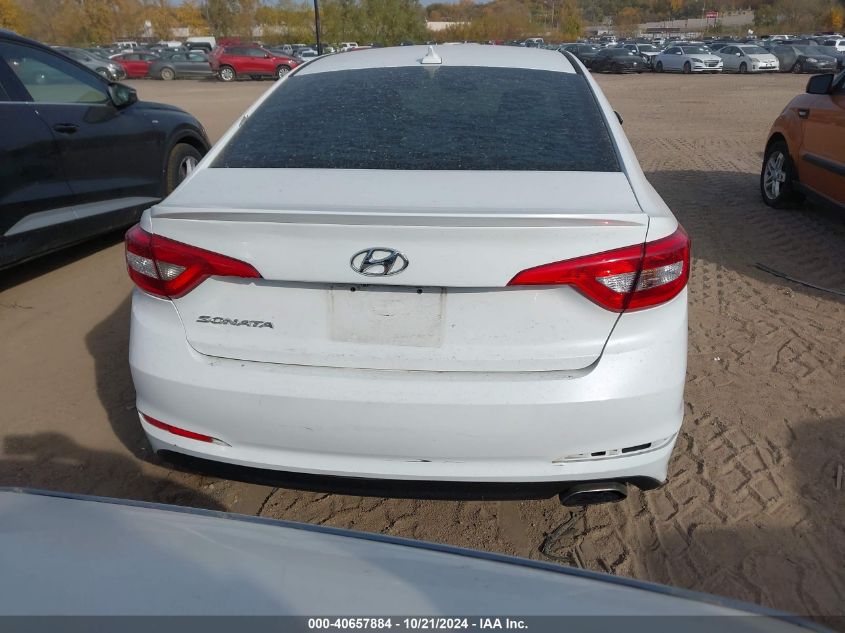 2015 Hyundai Sonata Se VIN: 5NPE24AF2FH022930 Lot: 40657884