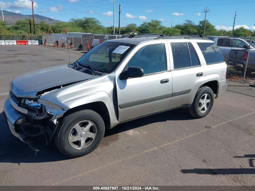 2005 Chevrolet Trailblazer Ls VIN: 1GNDT13S552209085 Lot: 40657907