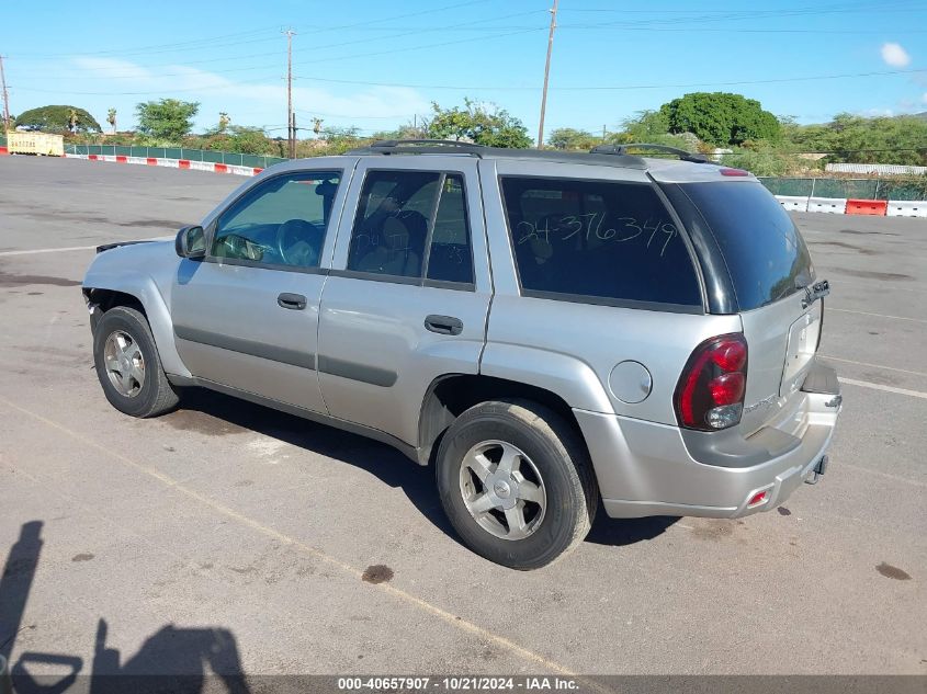 2005 Chevrolet Trailblazer Ls VIN: 1GNDT13S552209085 Lot: 40657907