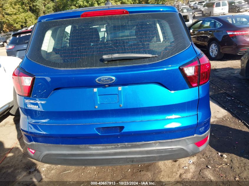 2019 FORD ESCAPE S - 1FMCU0F78KUA11020