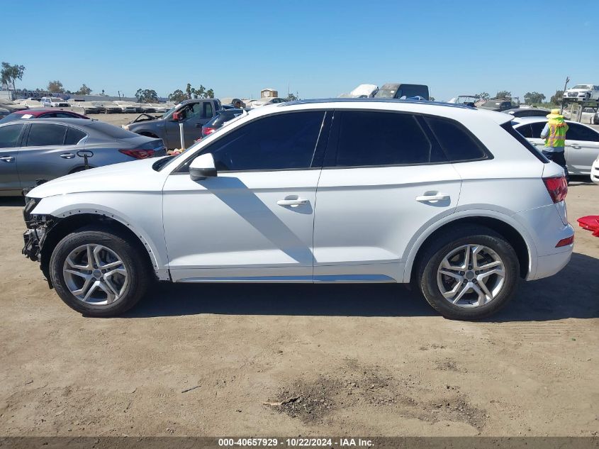 2018 Audi Q5 2.0T Premium/2.0T Tech Premium VIN: WA1ANAFY0J2219663 Lot: 40657929