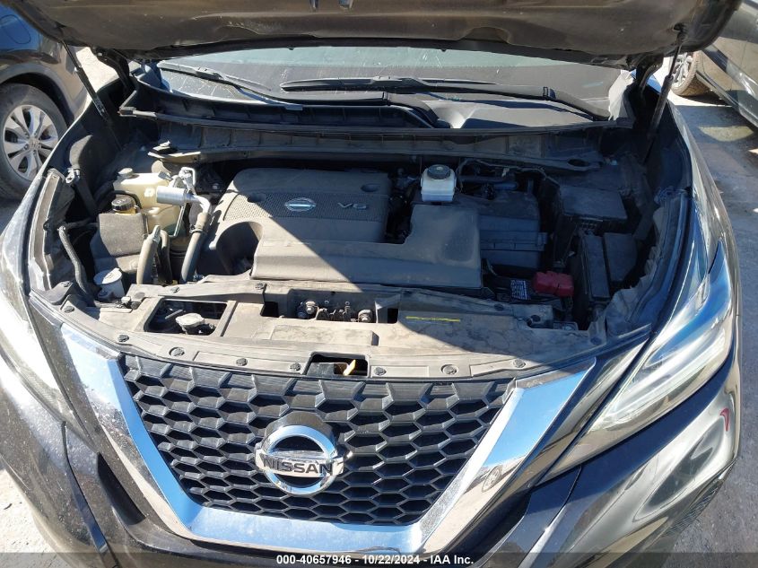 2021 Nissan Murano S Fwd VIN: 5N1AZ2AJ9MC104404 Lot: 40657946