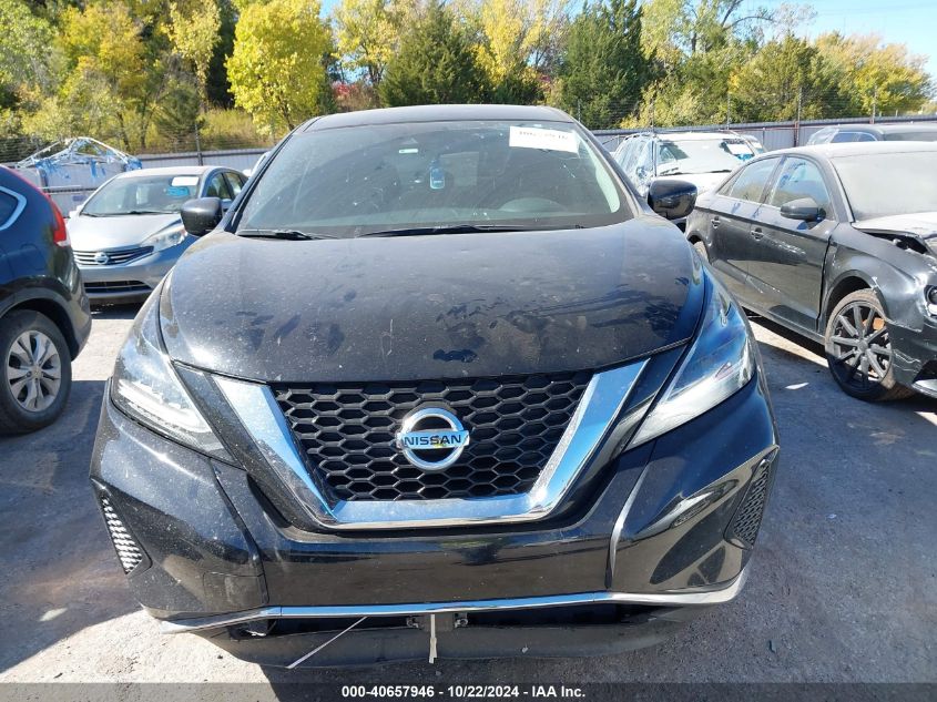 2021 Nissan Murano S Fwd VIN: 5N1AZ2AJ9MC104404 Lot: 40657946