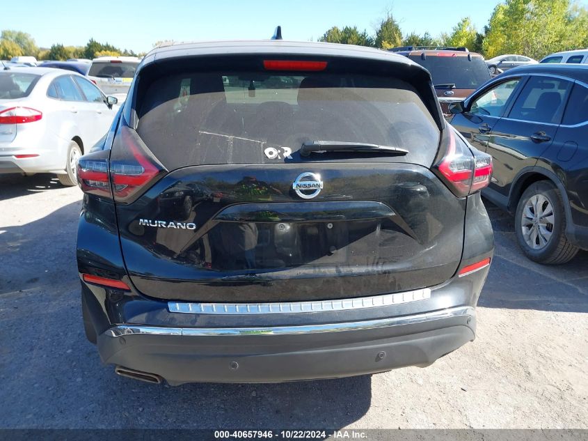 2021 Nissan Murano S Fwd VIN: 5N1AZ2AJ9MC104404 Lot: 40657946