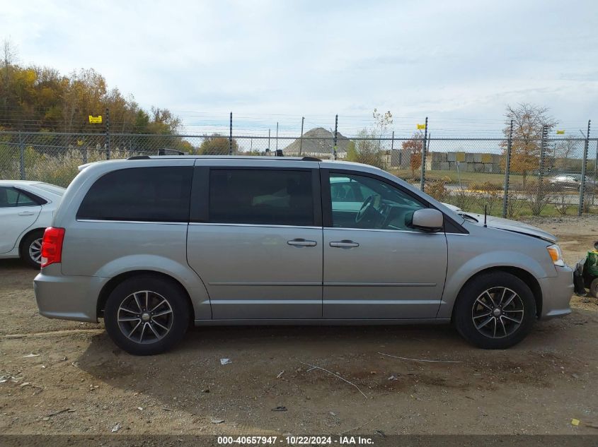 2017 Dodge Grand Caravan Sxt VIN: 2C4RDGCG2HR677291 Lot: 40657947