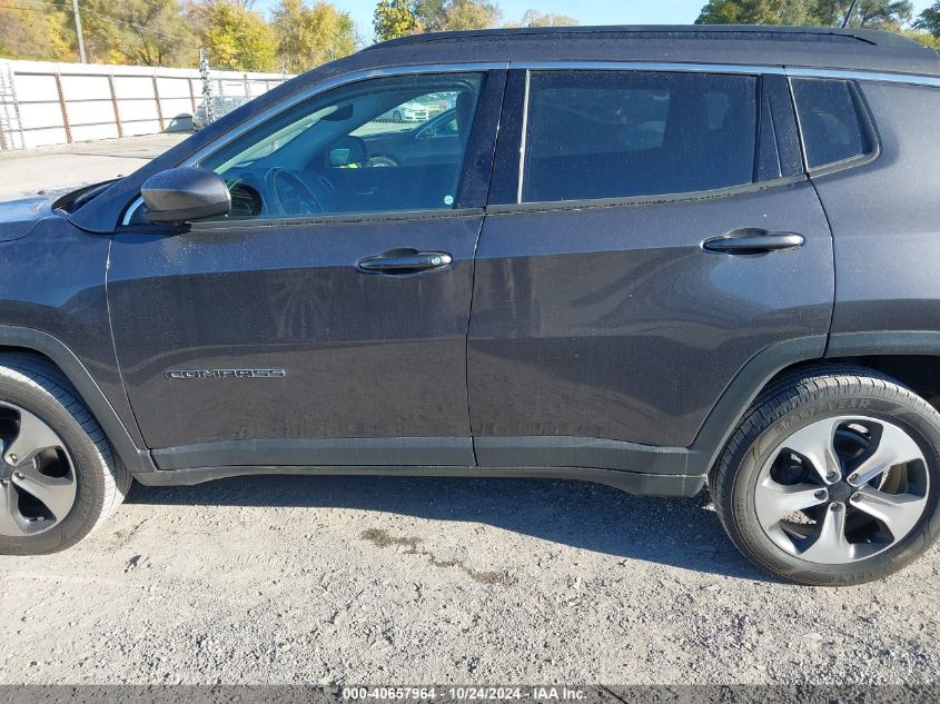 2018 Jeep Compass Latitude 4X4 VIN: 3C4NJDBB8JT262927 Lot: 40657964