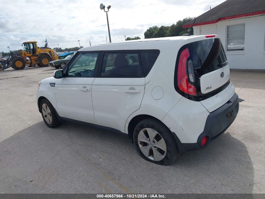 2015 Kia Soul VIN: KNDJN2A2XF7185272 Lot: 40657966