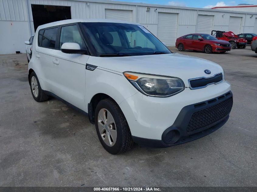 2015 Kia Soul VIN: KNDJN2A2XF7185272 Lot: 40657966