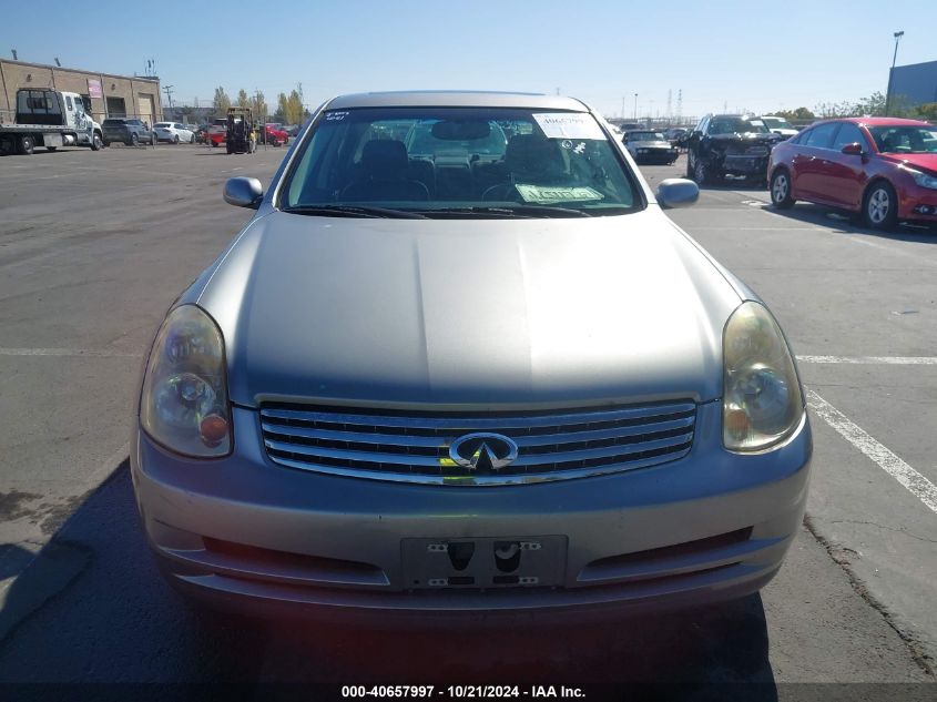 2004 Infiniti G35 VIN: JNKCV51E94M616704 Lot: 40657997