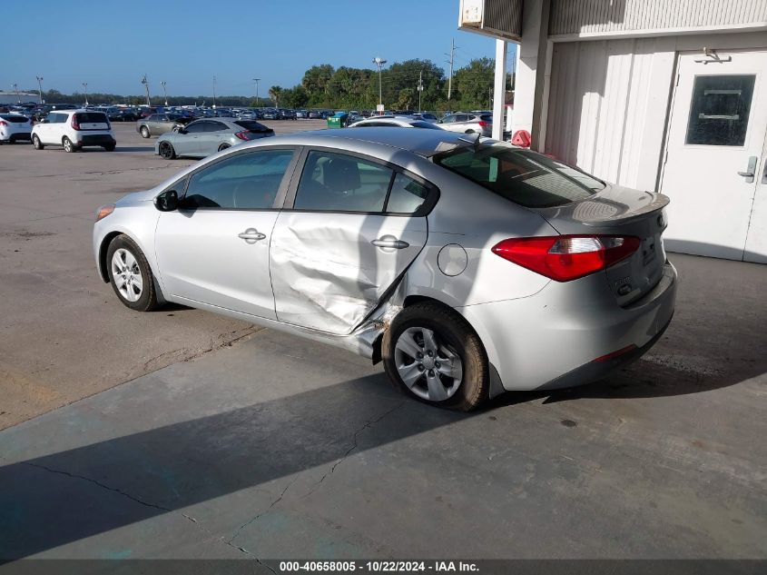 2015 Kia Forte Lx VIN: KNAFK4A63F5408774 Lot: 40658005