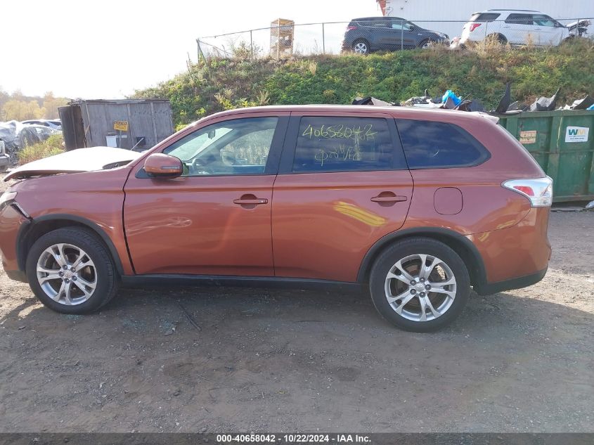 2015 Mitsubishi Outlander Se VIN: JA4AD3A35FZ001811 Lot: 40658042