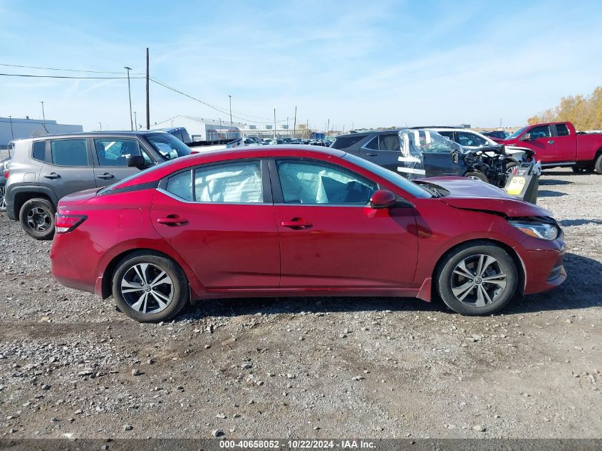 2020 Nissan Sentra Sv Xtronic Cvt VIN: 3N1AB8CVXLY305717 Lot: 40658052