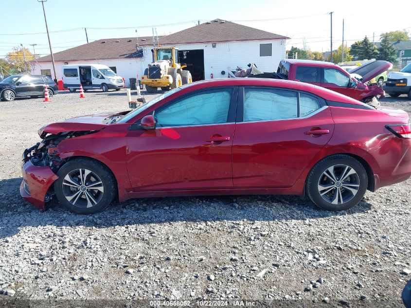 2020 Nissan Sentra Sv Xtronic Cvt VIN: 3N1AB8CVXLY305717 Lot: 40658052