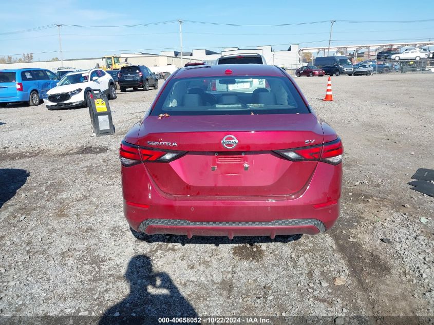 2020 Nissan Sentra Sv Xtronic Cvt VIN: 3N1AB8CVXLY305717 Lot: 40658052