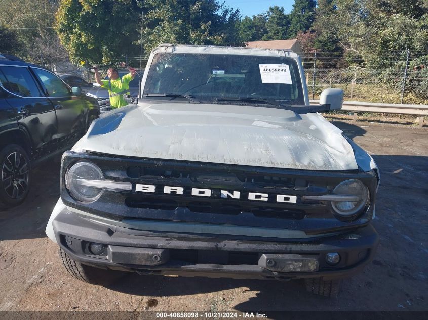 2022 Ford Bronco Outer Banks VIN: 1FMDE5BH2NLB60112 Lot: 40658098