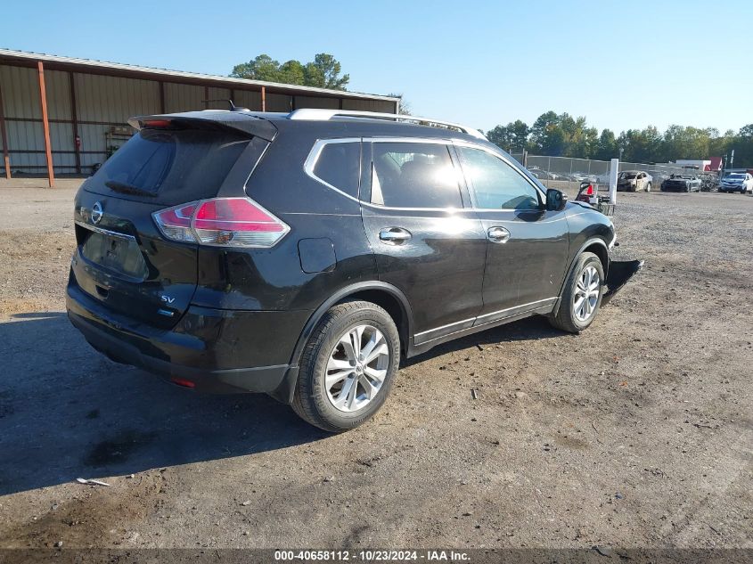 VIN 5N1AT2MTXEC867158 2014 Nissan Rogue, SV no.4