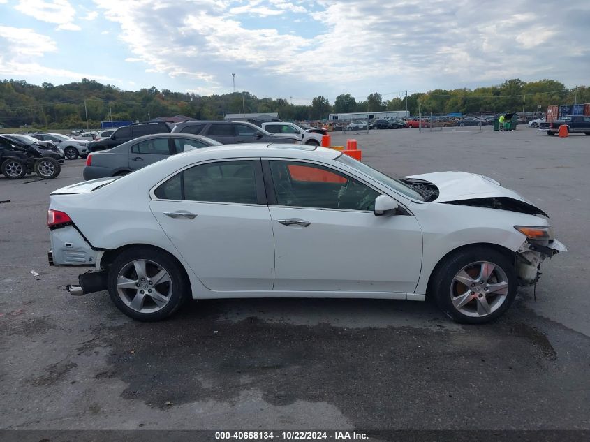 2013 Acura Tsx 2.4 VIN: JH4CU2F45DC001722 Lot: 40658134