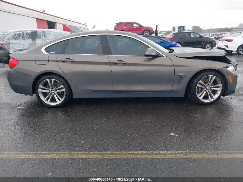 2016 BMW 435I Gran Coupe VIN: WBA4B1C50GG241824 Lot: 40658145