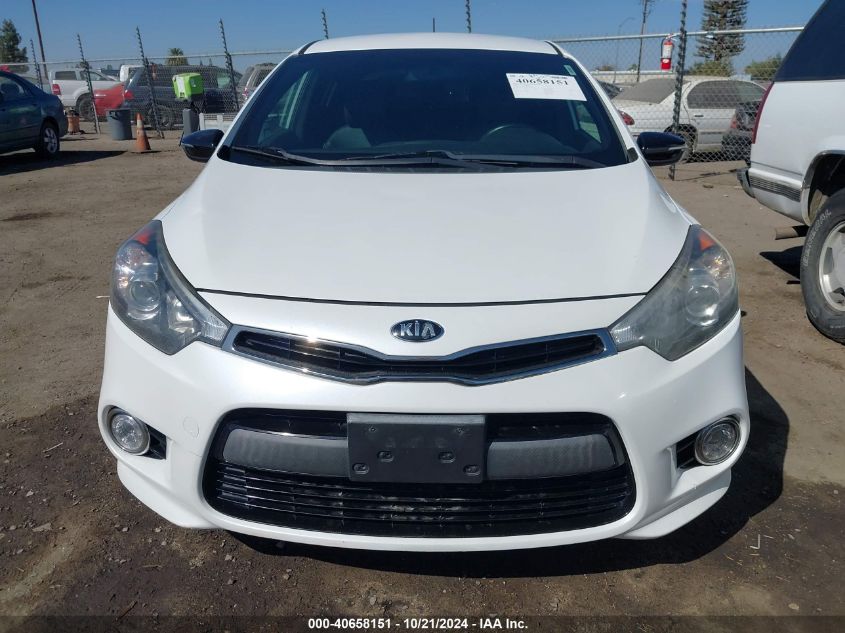 2016 Kia Forte Sx VIN: KNAFZ5A32G5501052 Lot: 40658151