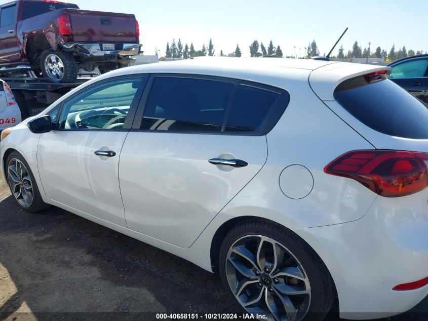 2016 Kia Forte Sx VIN: KNAFZ5A32G5501052 Lot: 40658151